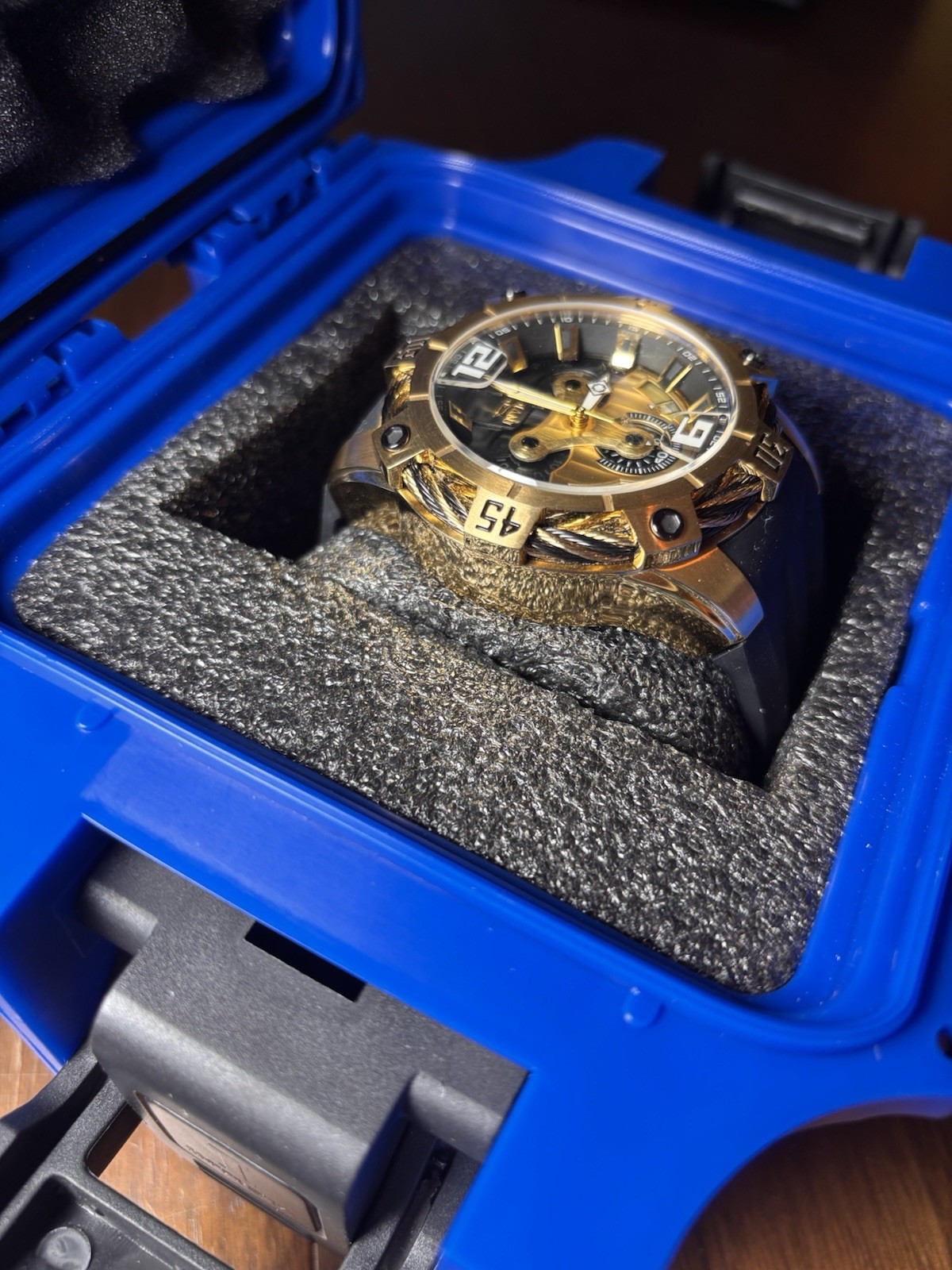 Invicta Bolt Men’s 52mm Watch w/ Protective Box