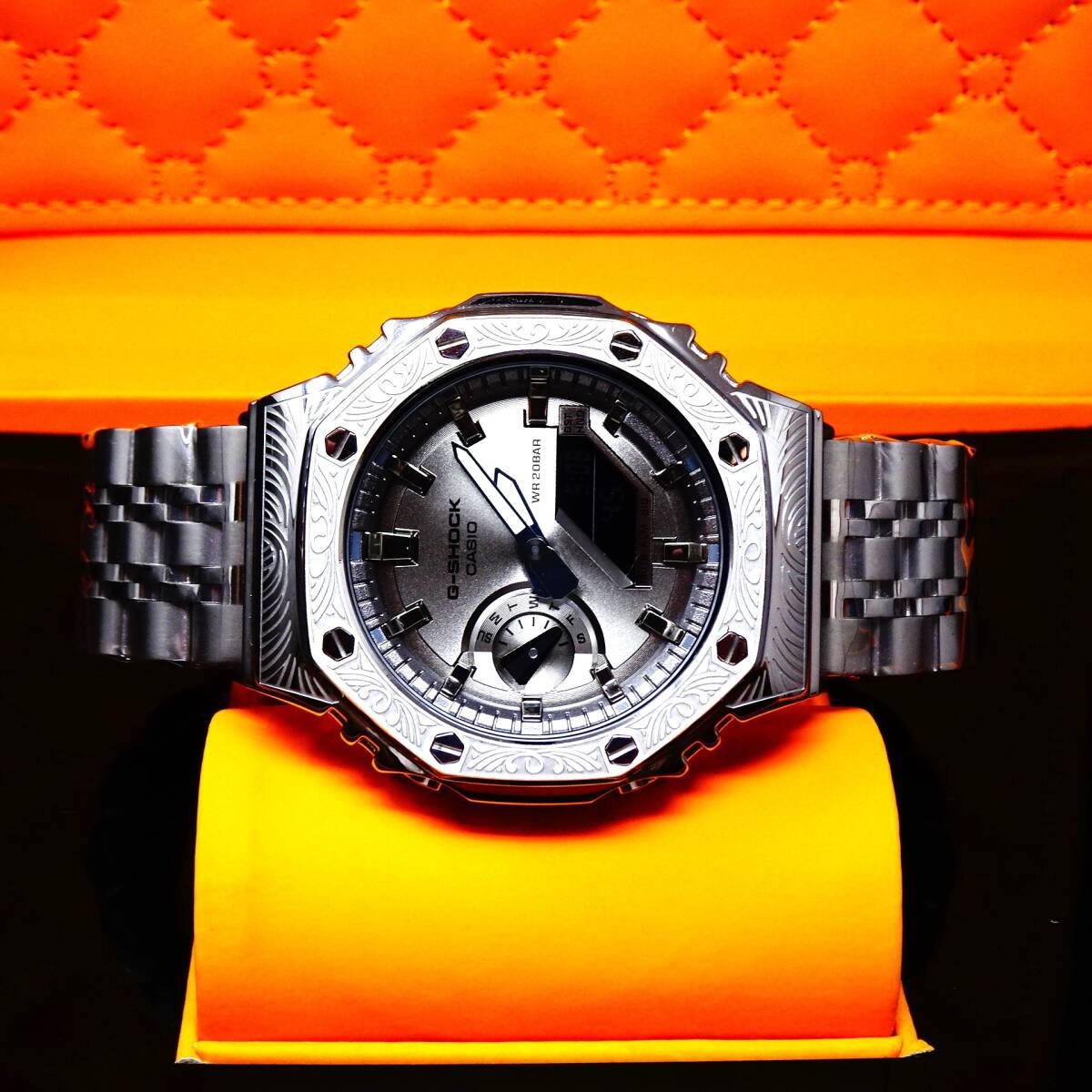 New〓MOD〓Custom watch〓Regular GA2100SB body included〓Aftermarket product