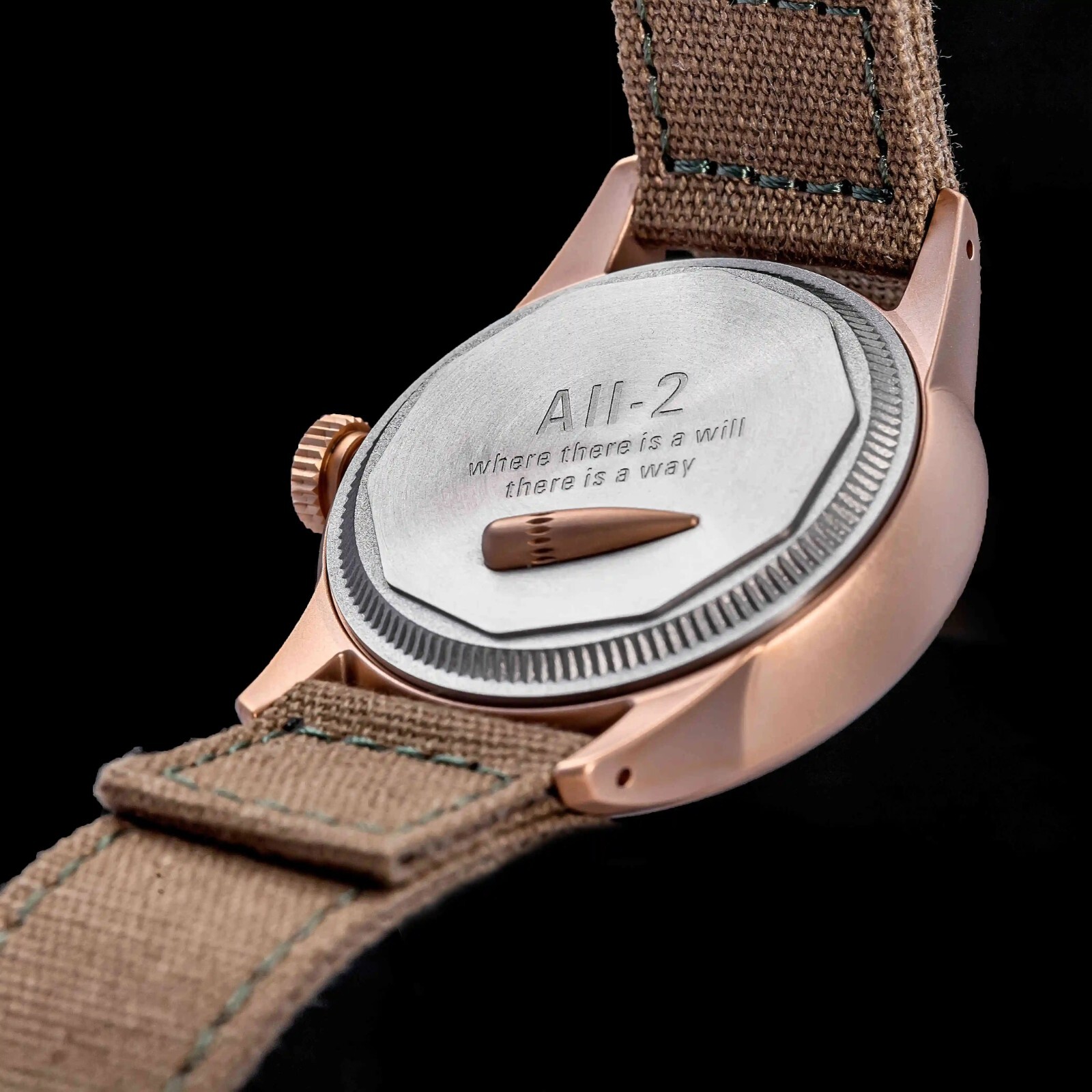 THORN Classic Military A-11 CuSn8 Bronze NH35 Automatic 200m Watch 36mm A11 Ti