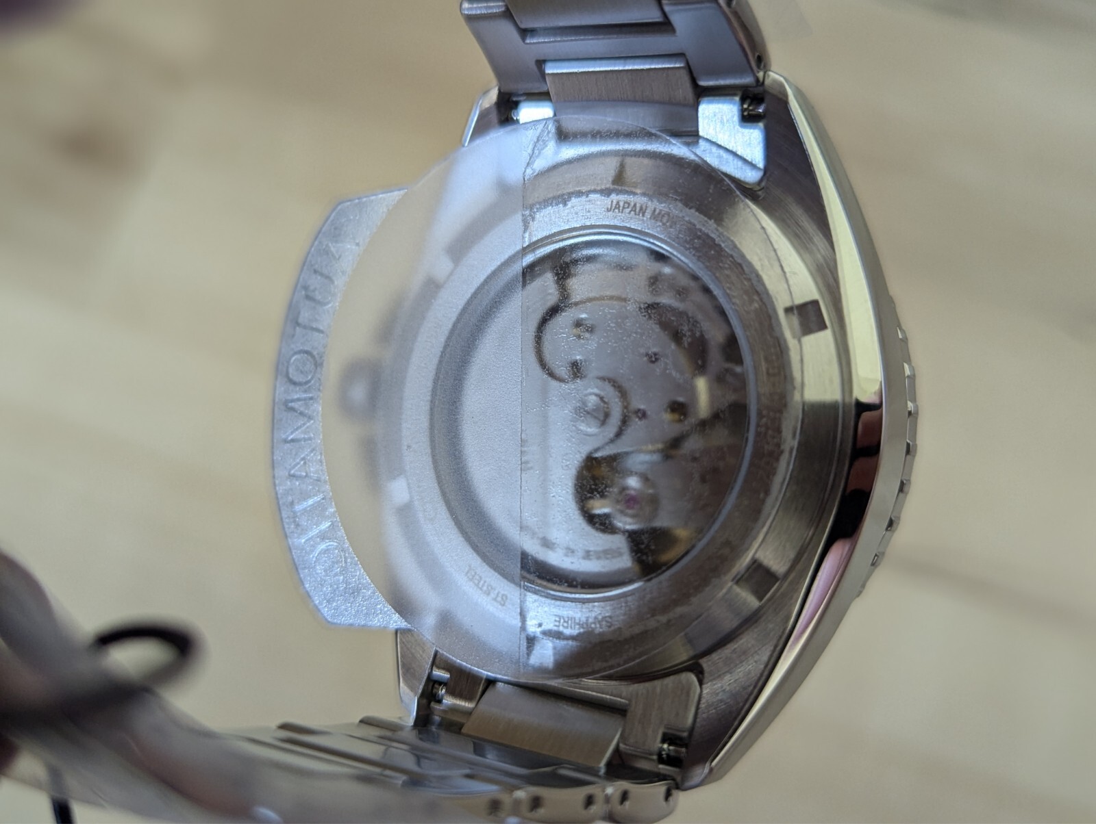 Citizen Automatic Sapphire Crystal Black Dial NH7531-50E Sports Watch