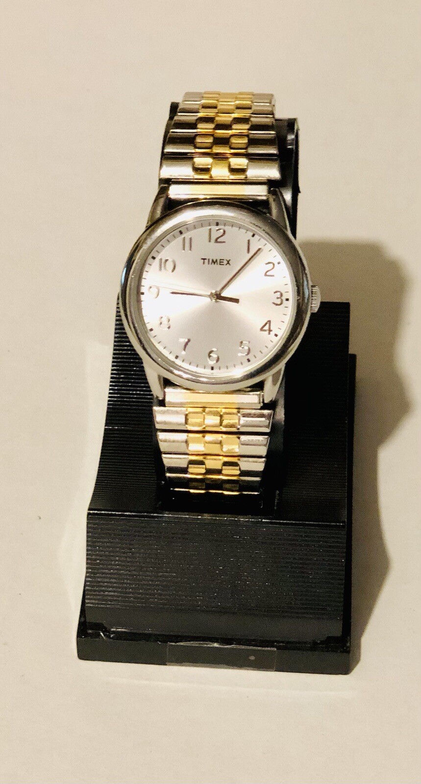 Womens 2 Tone Timex Watch~Brand New 16-22mm Expansion Band~Very Good Condition