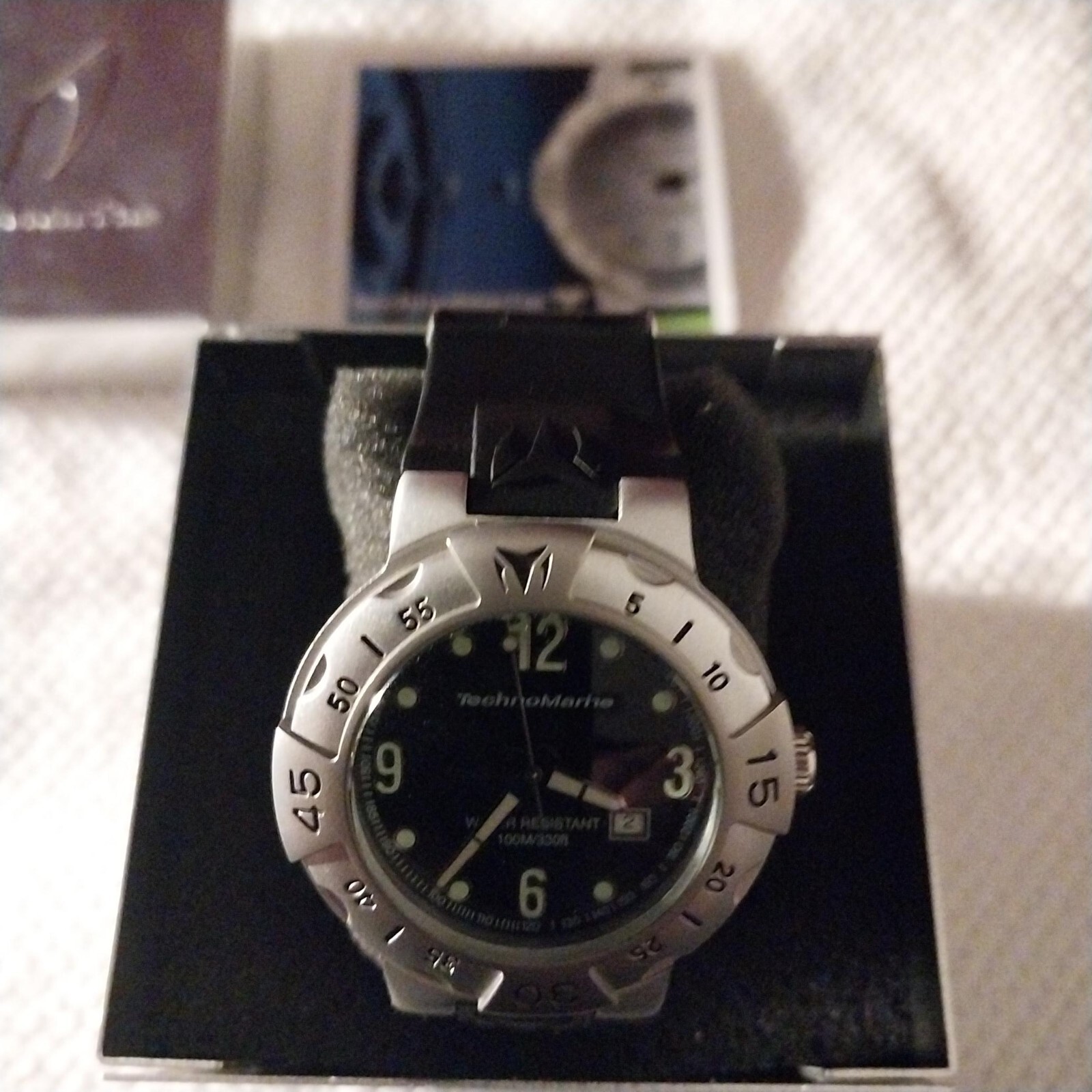 TechnoMarine Abyssal, Diver’s Watch, 100m (10ATM), Silicone Strap, 42mm