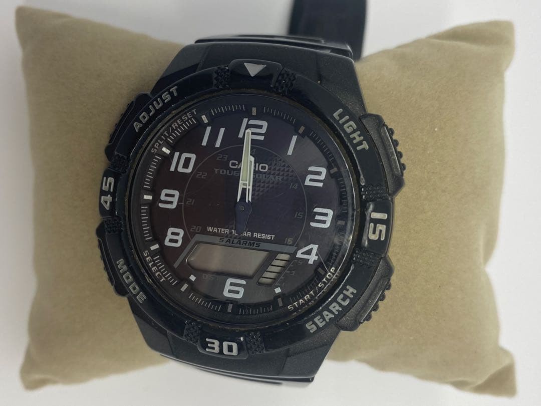 CASIO ToughSolar AQ-S800W Digital Analog Watch (Main Unit)