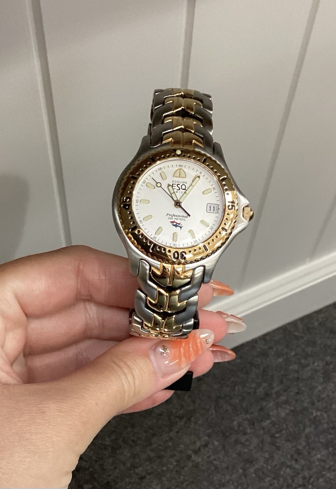 ESQ Two Tone Men’s Watch 07100965 (Orig. $250.00)