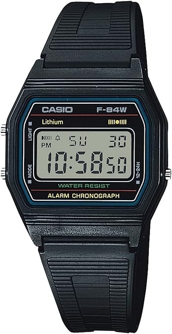 Casio F-84W-1QJH Digital Japan Set | Iconic Retro Watch | 7-Year Battery