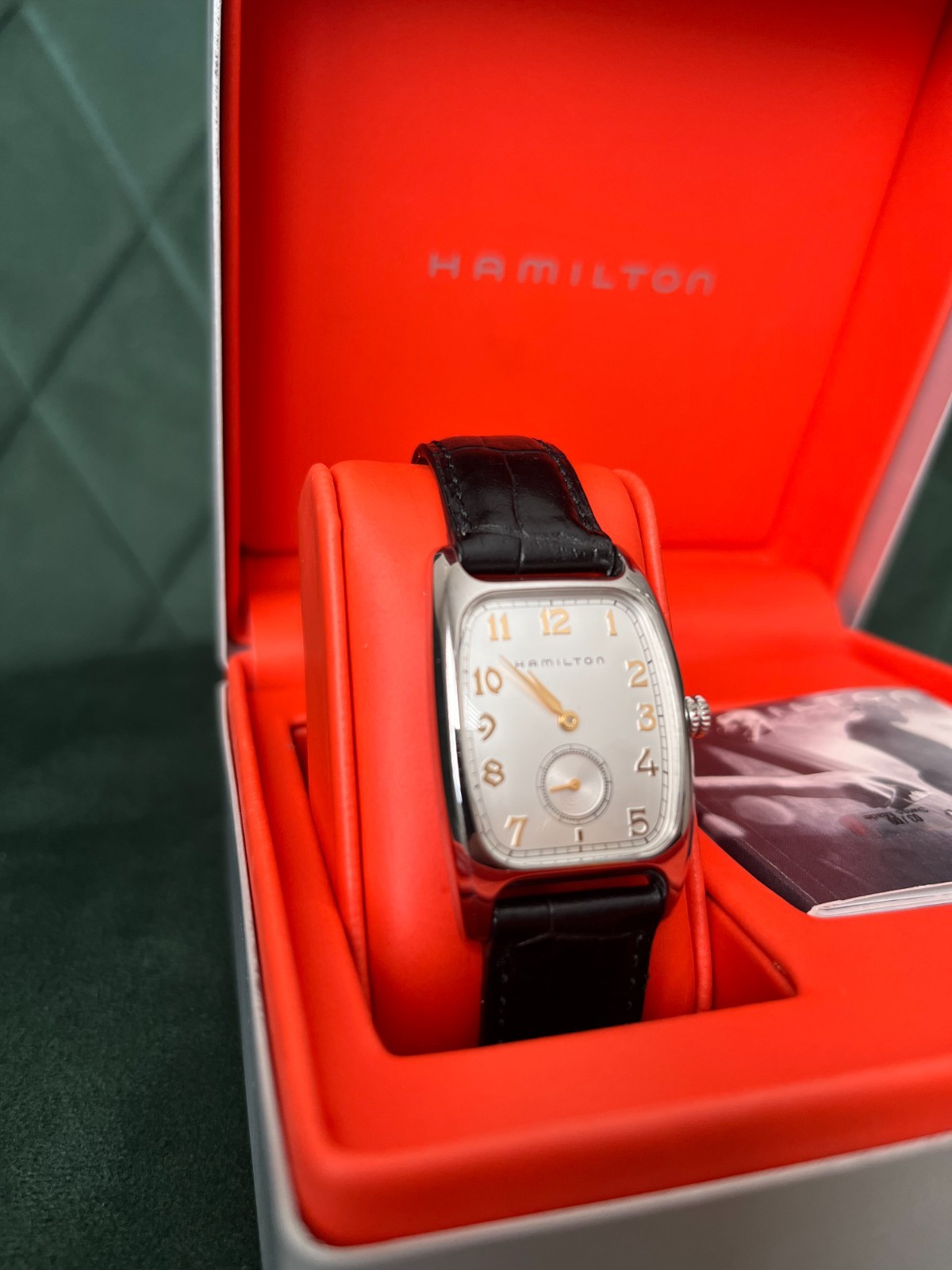 Hamilton Boulton “Big Boulton” H134110 Watch, Complete Set