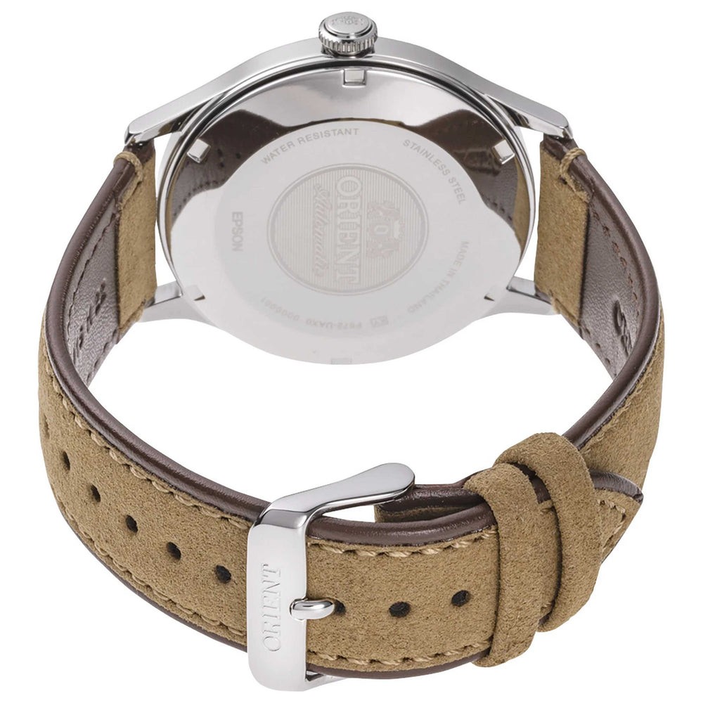 Orient Men’s Bambino Version 4 Green Dial Automatic 42mm Watch RA-AC0P01E