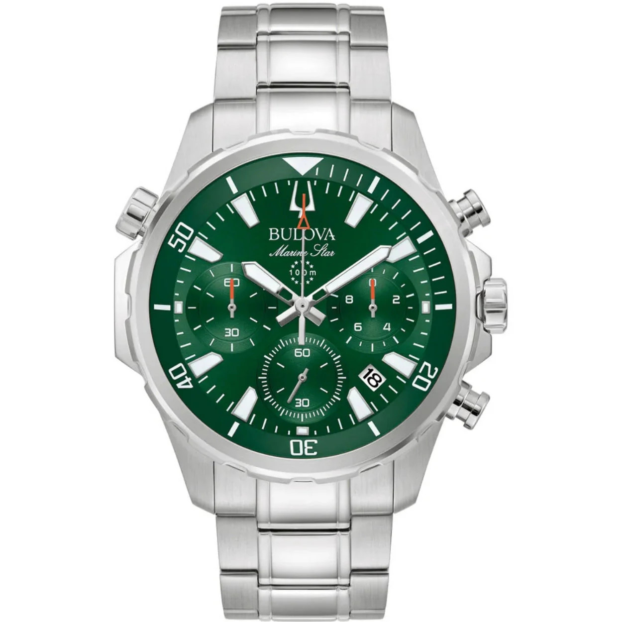 Bulova Marine Star Series B 96B396 43 mm Men’s Quartz Watch Stainless steel Band