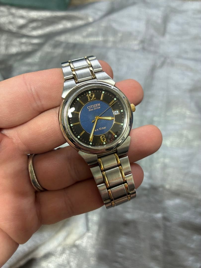 CITIZEN ECO-DRIVE E111-S027179, excellent condition, working condition confirmed
