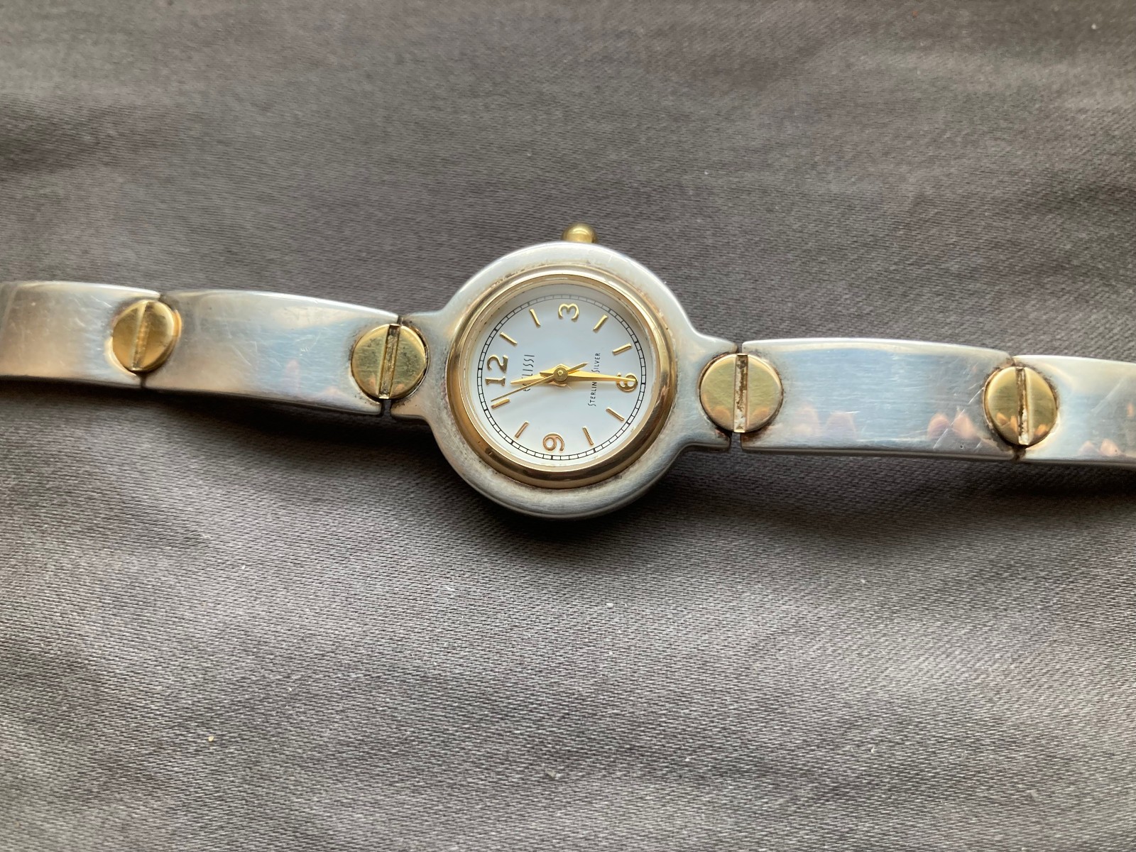 ECCLISSI STERLING .925 SILVER WOMEN’S WATCH NEW BATTERY Model 31270