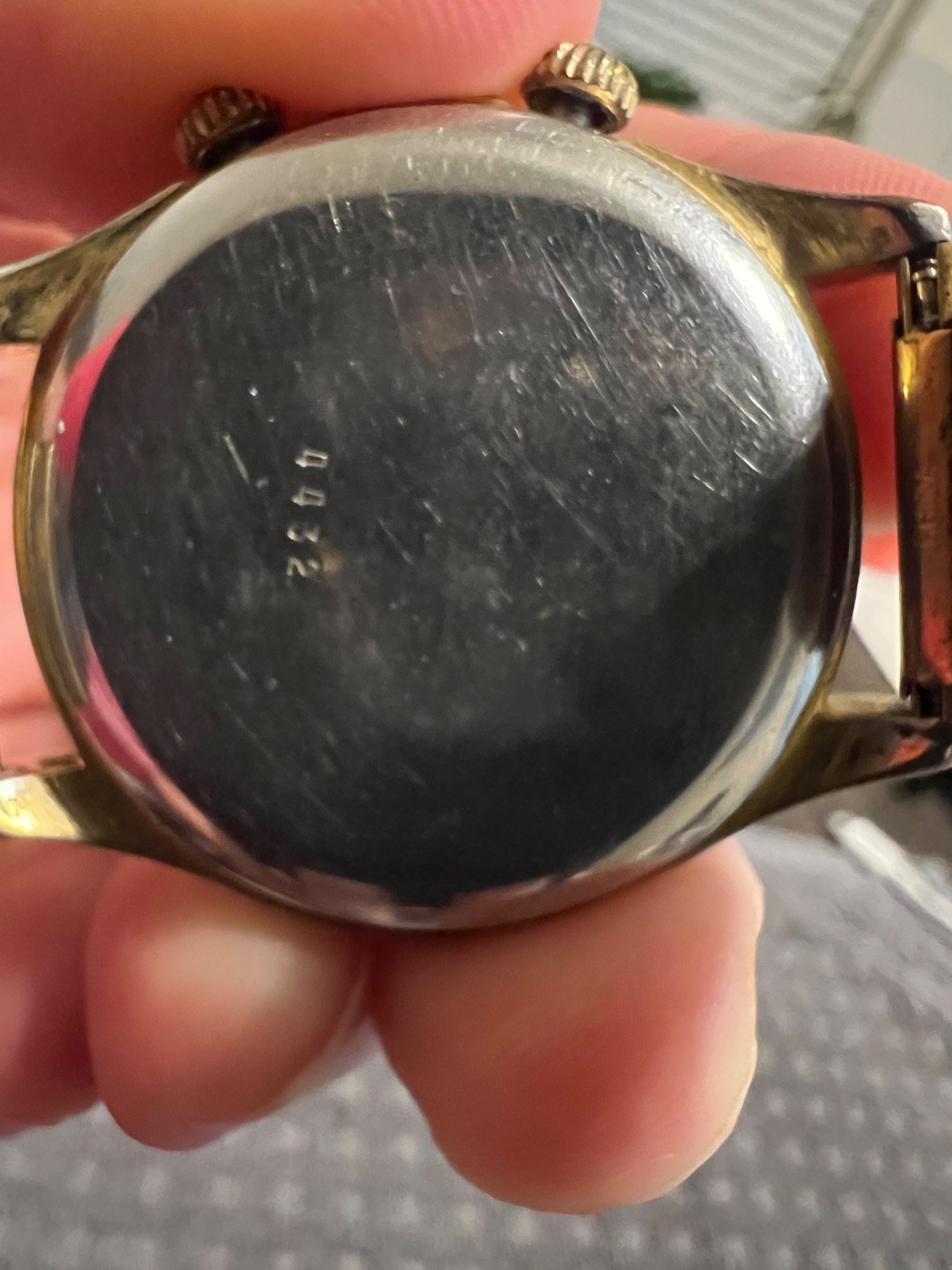 Poljot Watch Russian 18 Jewel Gold Tone