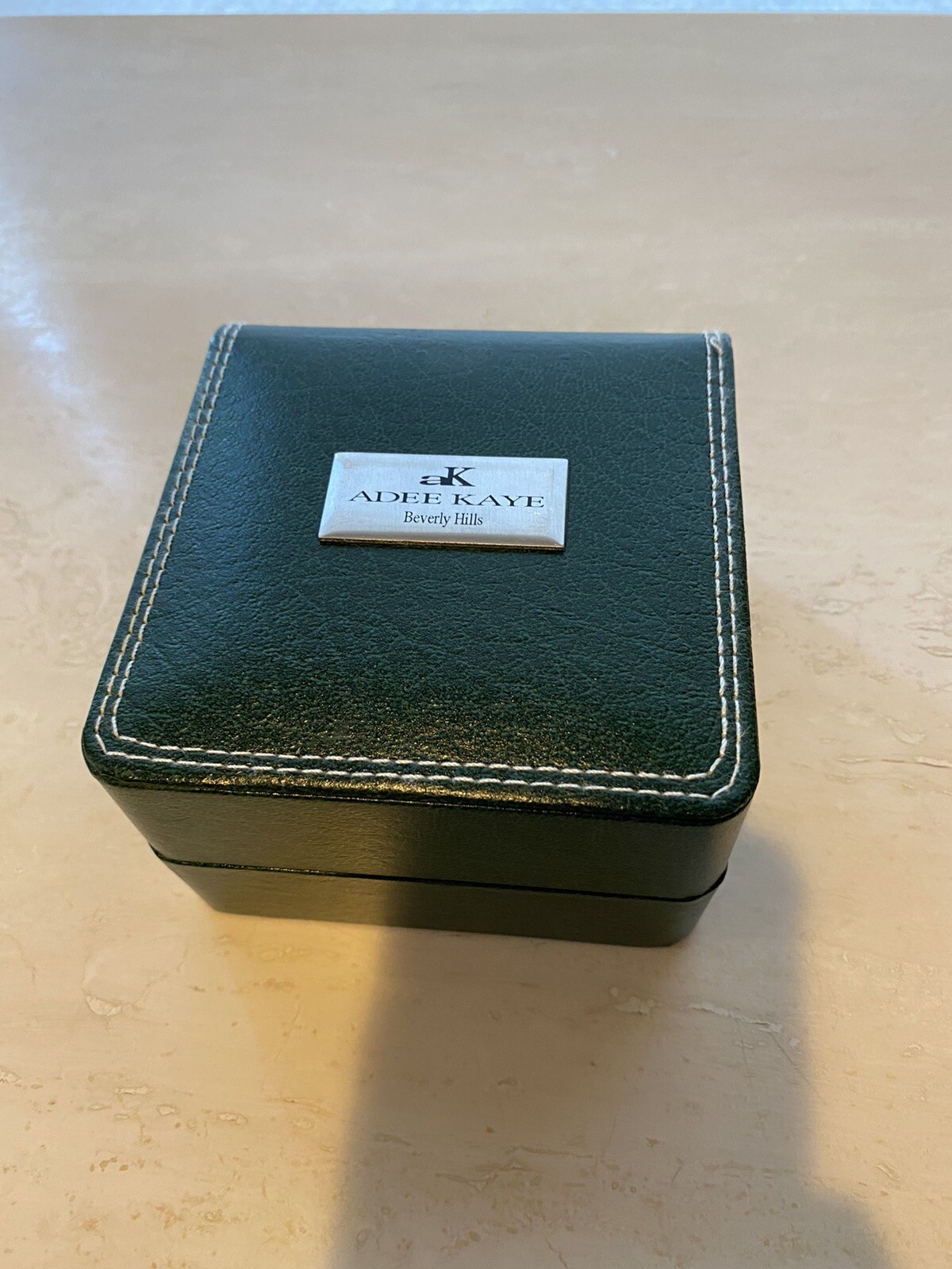 Adee Kaye Beverly Hills Dark Green Watch Box