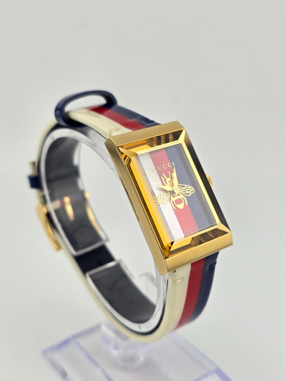 Gucci Women’s G-Frame Multi-Color Quartz Ladies Watch – YA147409 ($1400 MSRP)