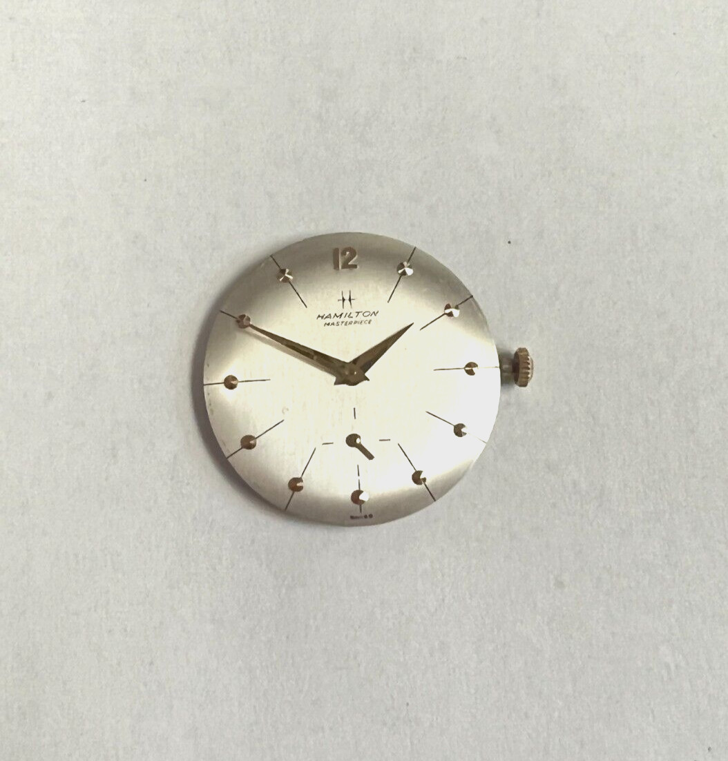 Hamilton Masterpiece 637 Swiss Made 28mm Movement and Dial Complete