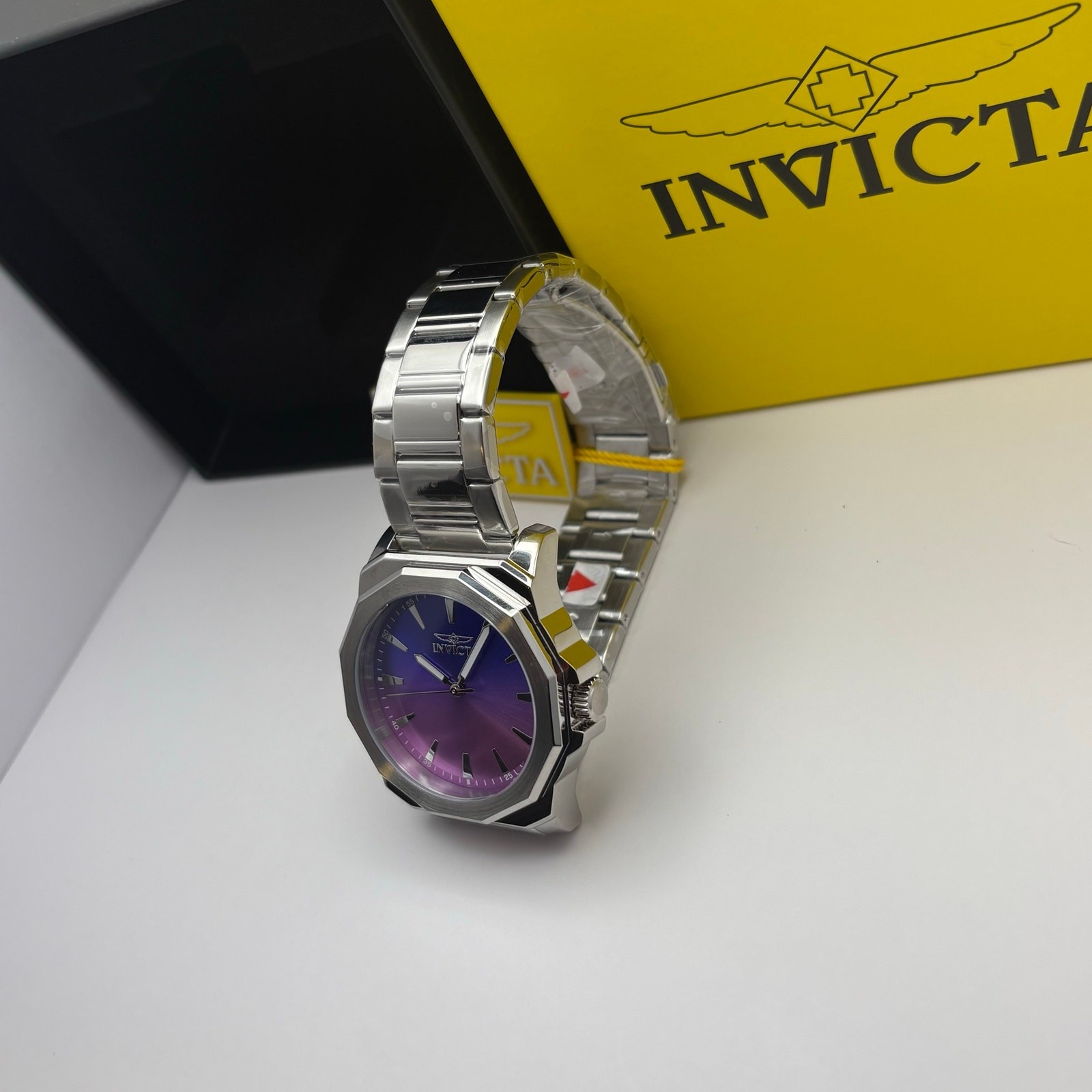 Invicta Speedway Dominus 50981 Men’s 42mm Purple Dial Stainless Steel Watch
