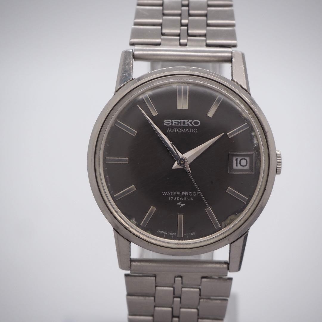 Seiko 626 Automatic Vintage Watch Silver 1968 Men’s Made in Japan 074113