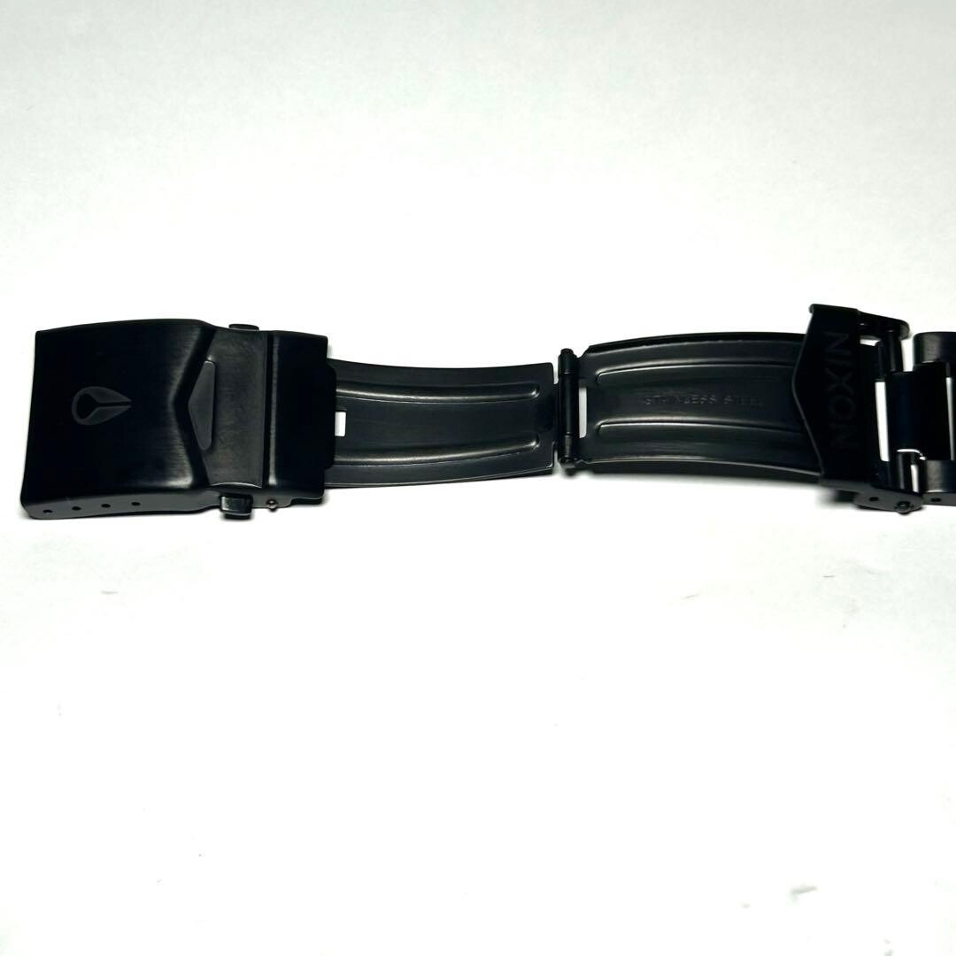 NIXON Authentic The Player Black Quartz Analog Stainless Steel Wristwatch 100M