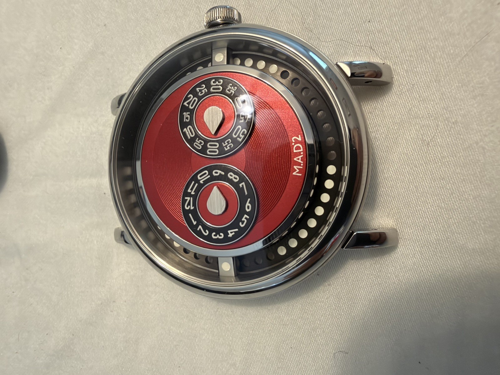 MB&F M.A.D.2 REDemption Red Dial NEW 2026 Complete Set Box Papers Unworn