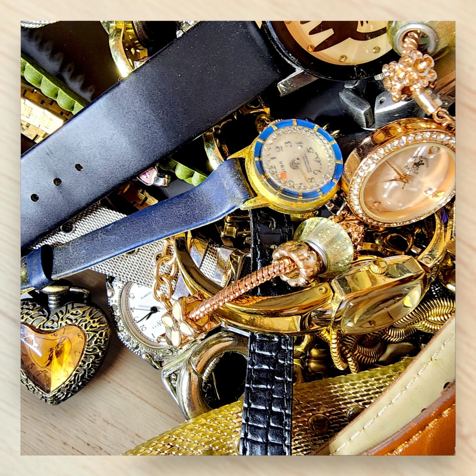 Huge Lot 67 Watches Mixed Brands Women’s Men’s Parts Repair Battery Replacement