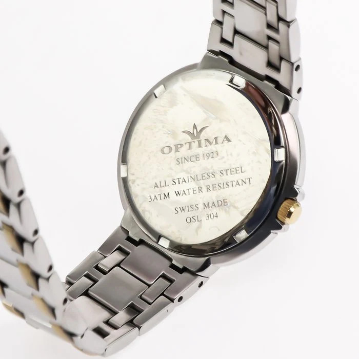 Optima – Swiss Watch – OSL304-SG-3 Quartz 34 mm OSL304 30 meters (3 ATM / 100