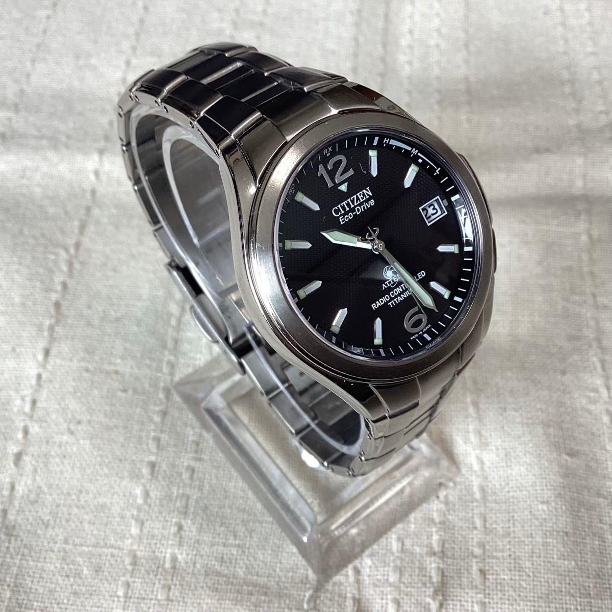 Citizen Attesa ATD53-2611 Eco-Drive Radio Controlled Date Titanium Watch Japan
