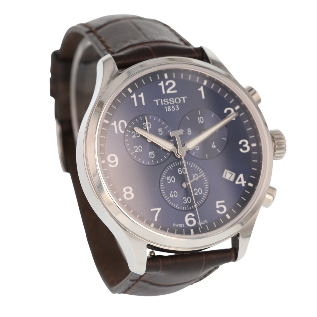 Tissot T-Sport Chrono XL 45mm Blue Dial Quartz Stainless Steel Men’s Wristwatch
