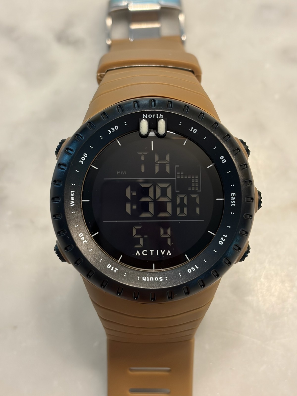 Activa Men’s Digital Watch ACW1237-003 – 49mm Case