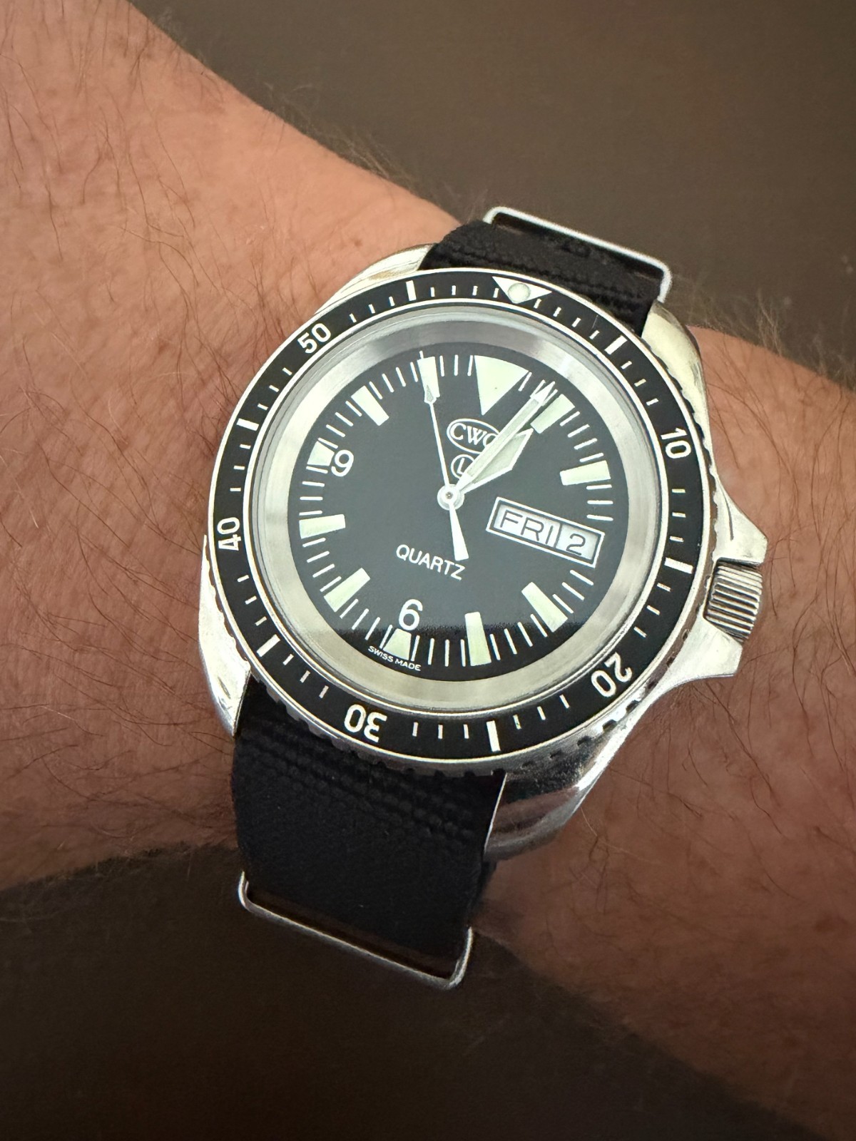 CWC RN300-PQS120 – Cabot Watch Company Divers watch Quartz