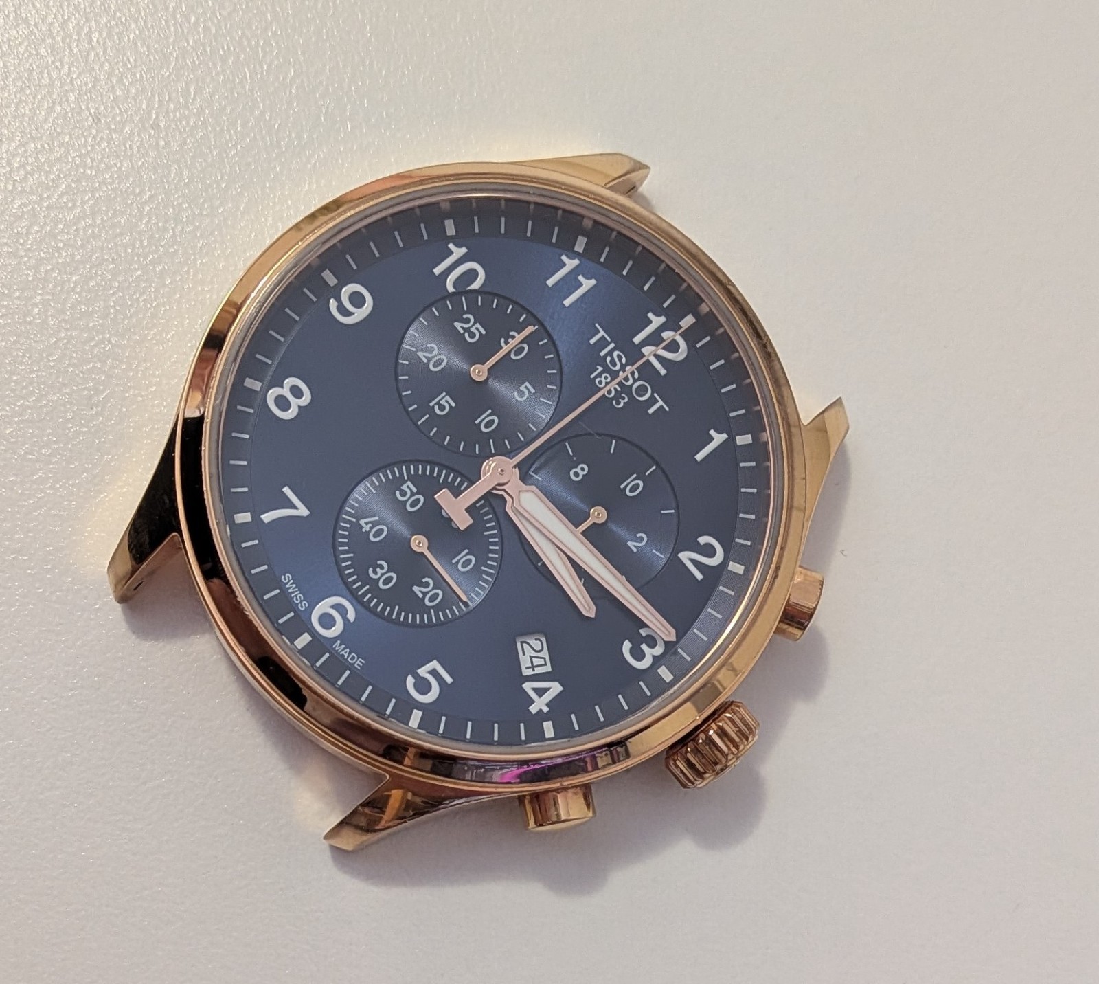 Tissot Chrono XL Classic T116.617.36.042.00 Blue Dial Watch Head Only