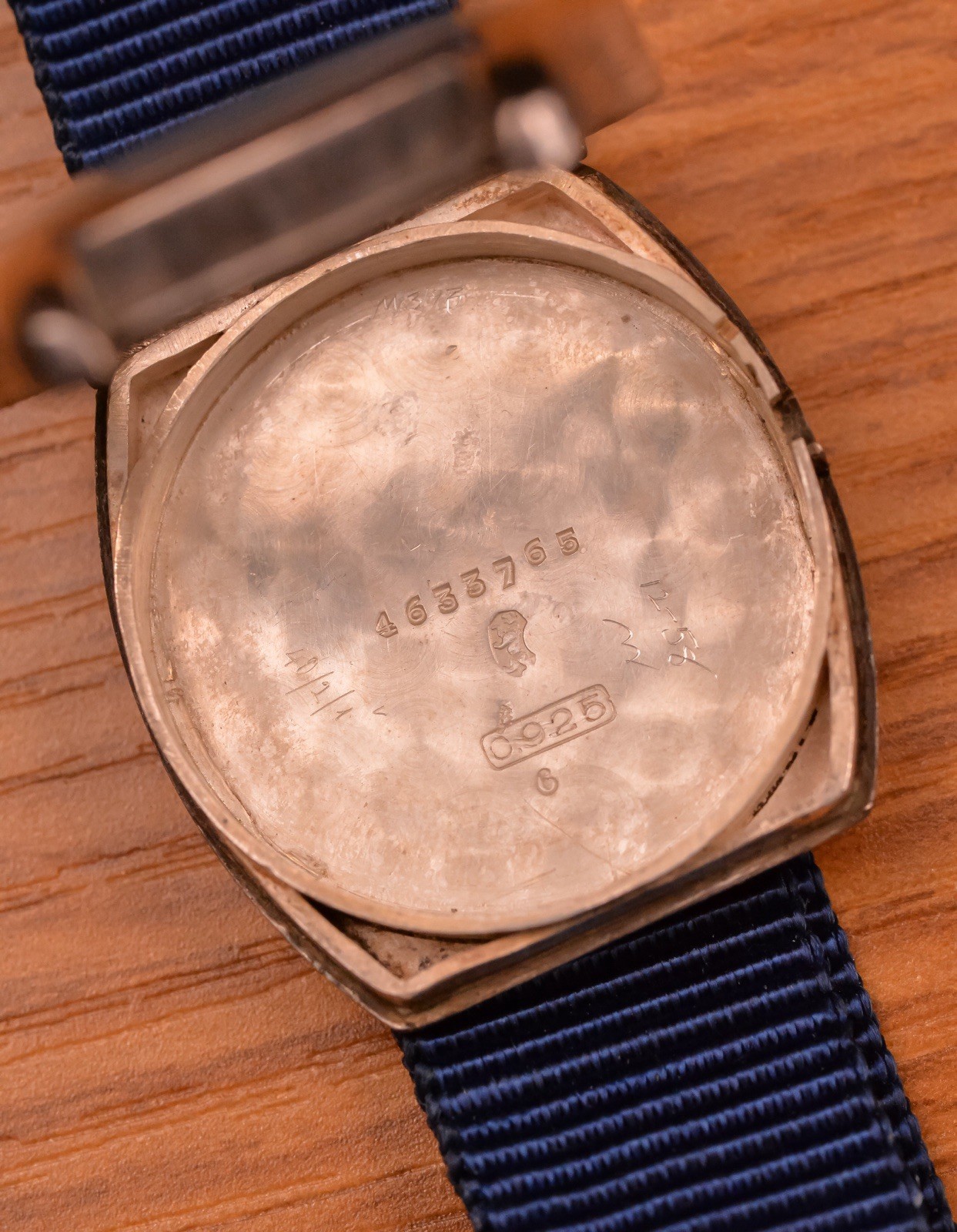 Vintage LONGINES Tonneau “Barrel” Shape Silver Case 1900’s Military Manual Watch