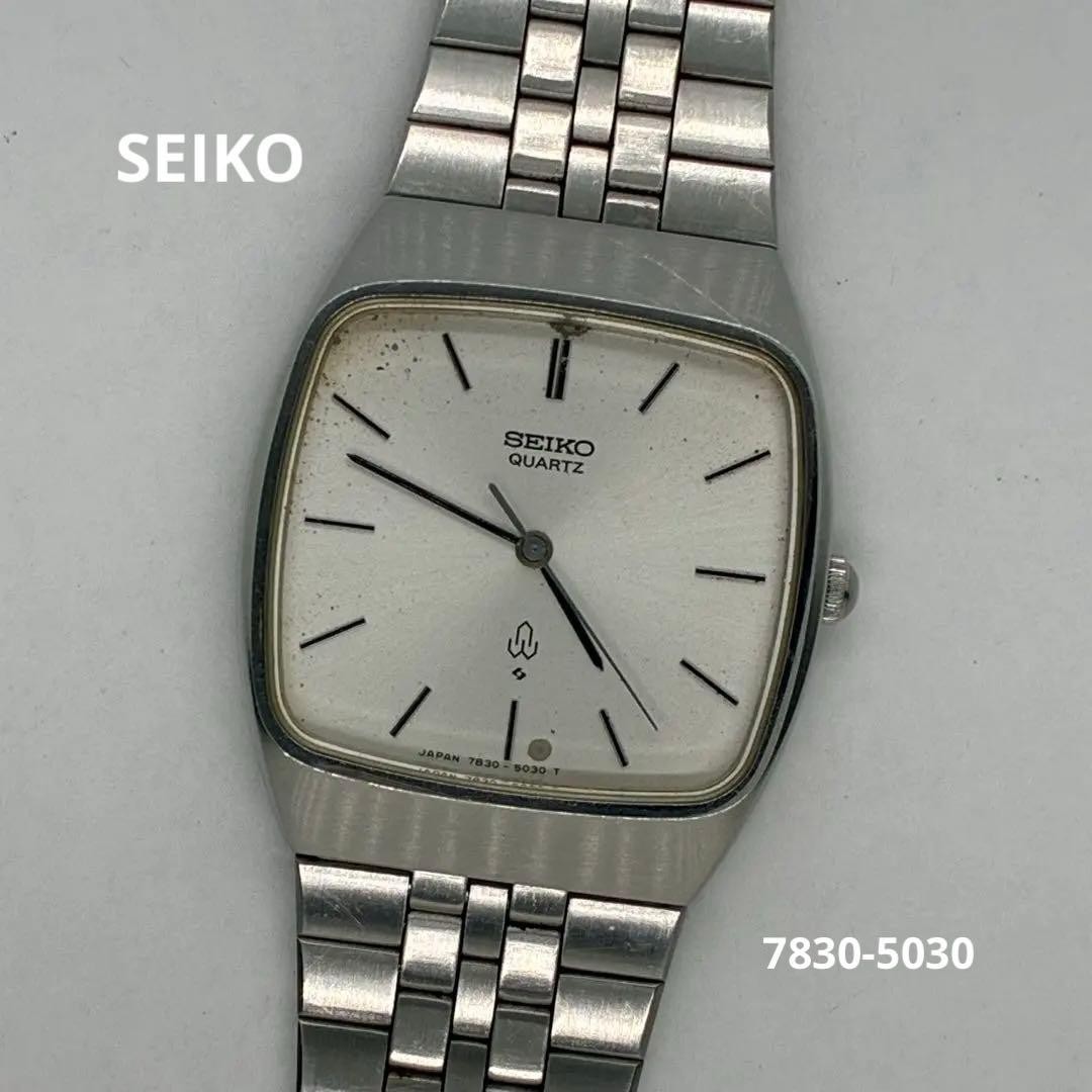 Seiko Quartz 7830-5030, new battery, working condition, item number 2444