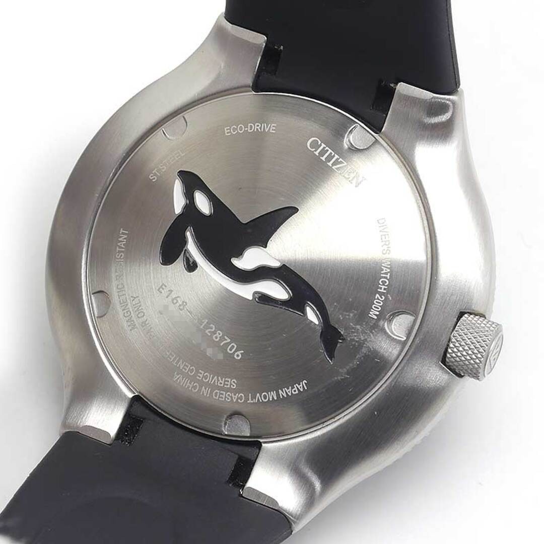 Citizen Promaster Marine Solar Watch Black Dial From Japan