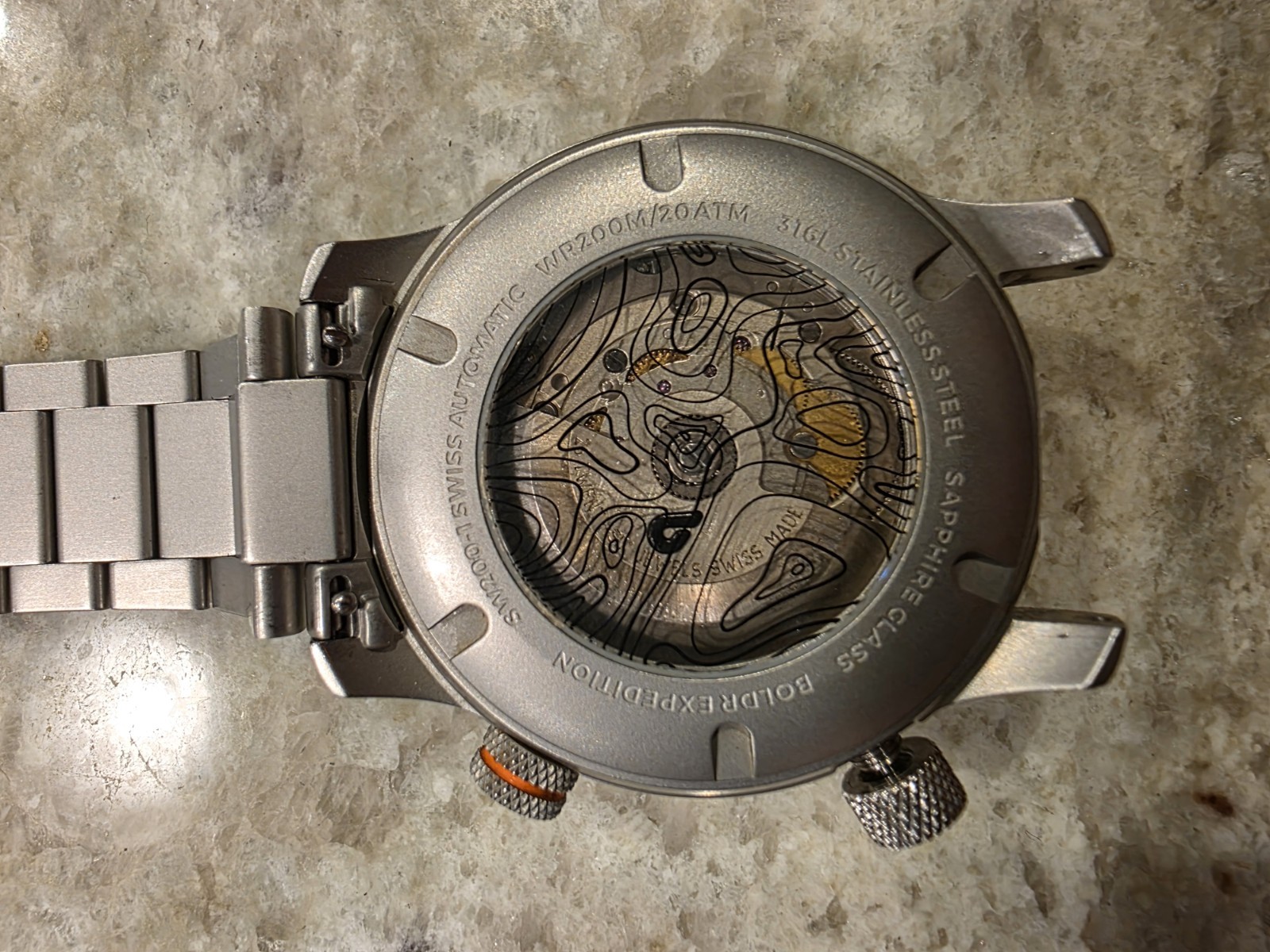 BOLDR Expedition Everest version 1 – canvas and stainless strap/bands (See Note)