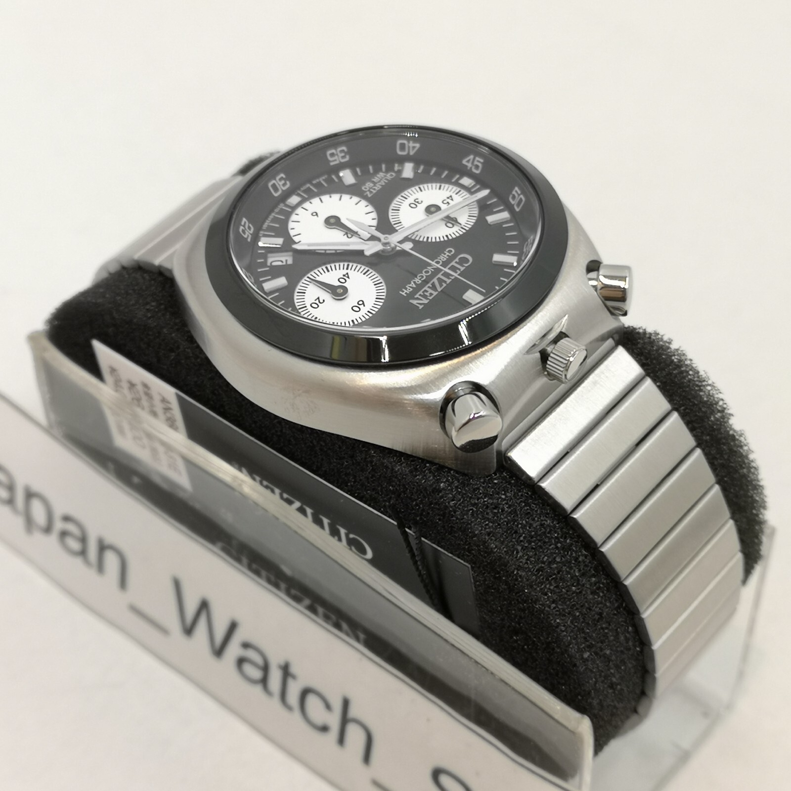 CITIZEN COLLECTION Record Tsuno Chrono AN3660-81E Black Men’s Watch New in Box