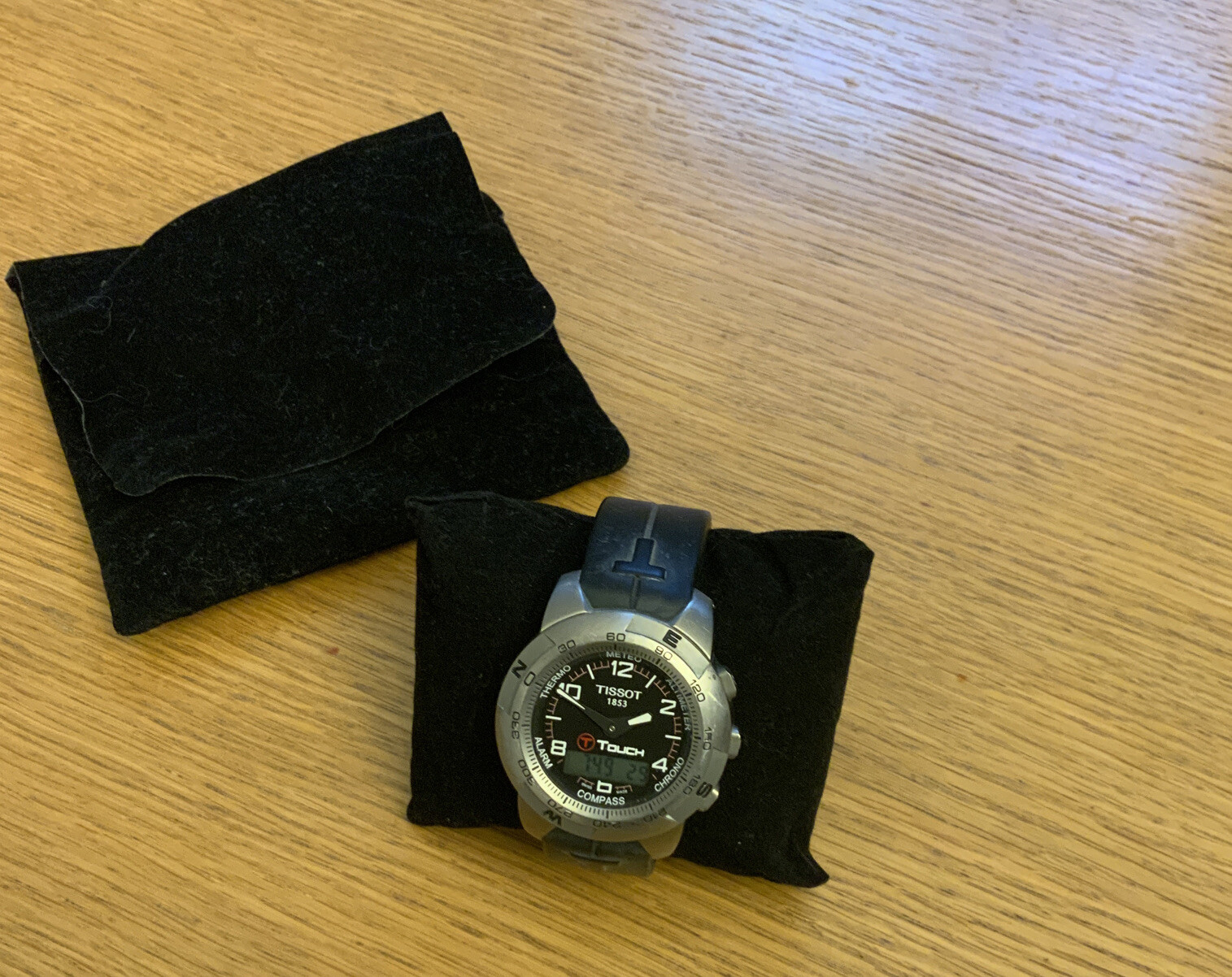 Tissot Titanium Mens Dive Watch T- Touch