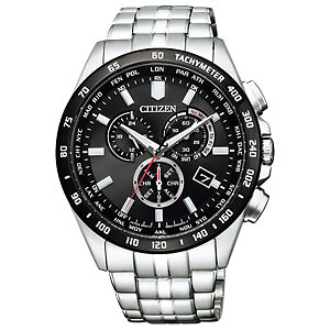 CITIZEN COLLECTION CB5874-90E Black Eco-Drive Chronograph Men’s Watch New in Box