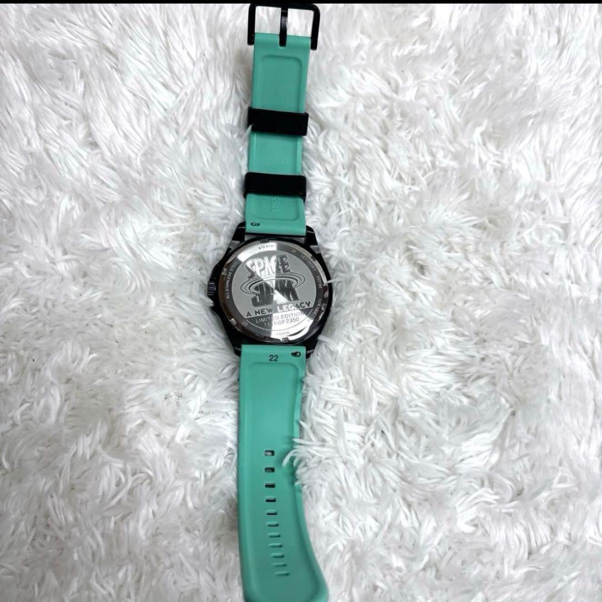 Fossil Space Jam Tune Squad Limited Edition Watch 42mm Quartz Black Japan Used