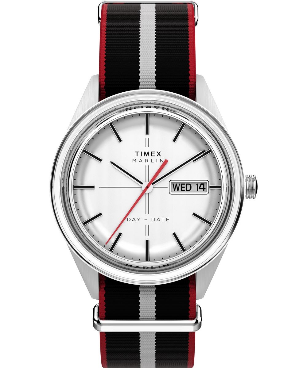Timex Black Mens Analogue Watch Marlin Jet TW2Y37300