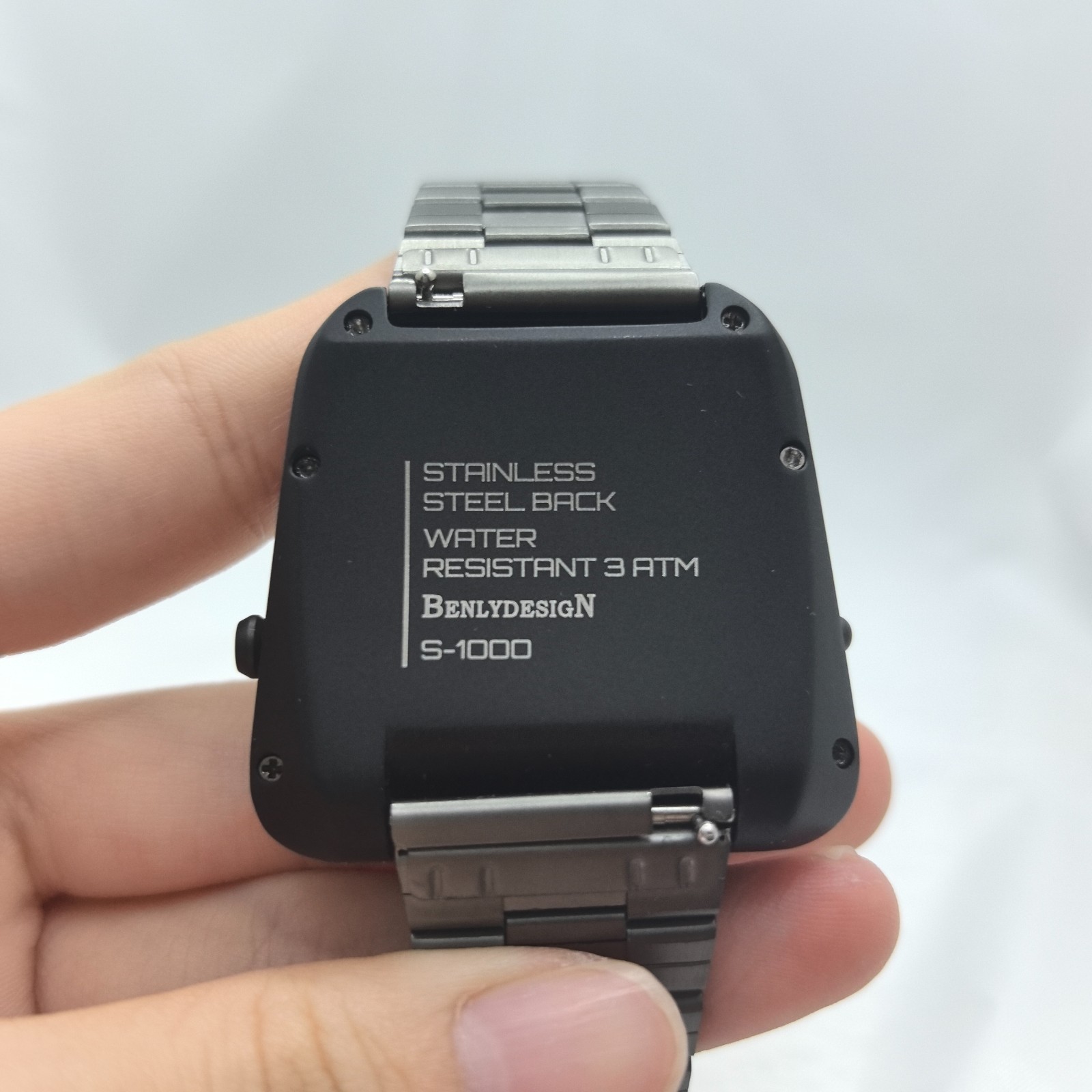【NEW】benlydesign S1000, OLED, Men Digital watches, Back to 1970s, gift for men