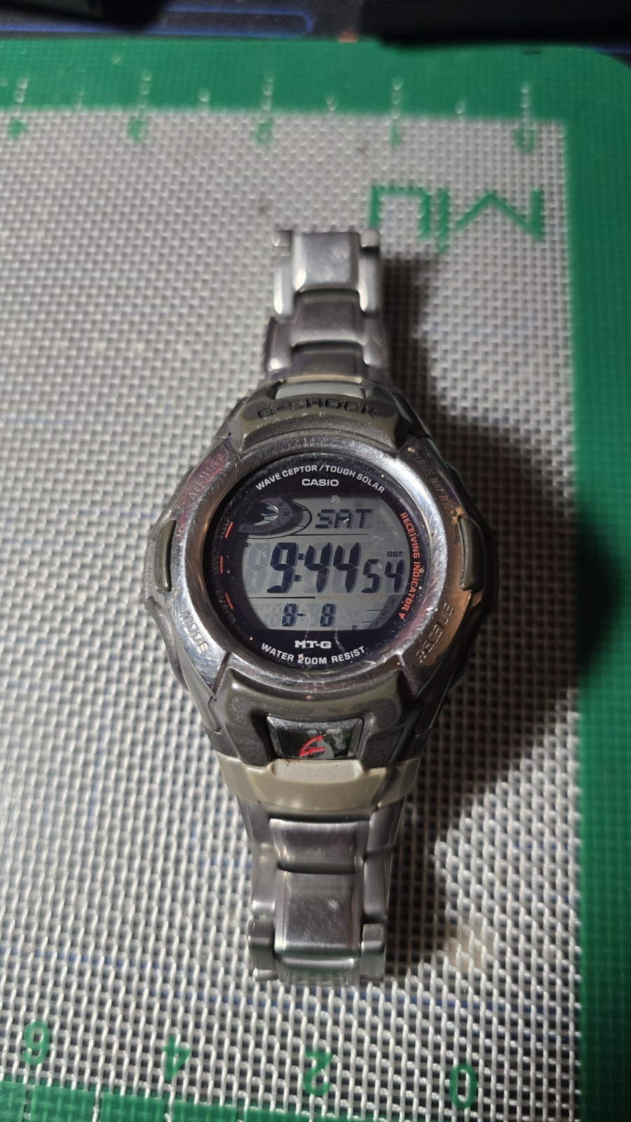 Casio G-Shock MTG-900 Tough Solar Wave Ceptor Atomic Watch Stainless Steel 200M