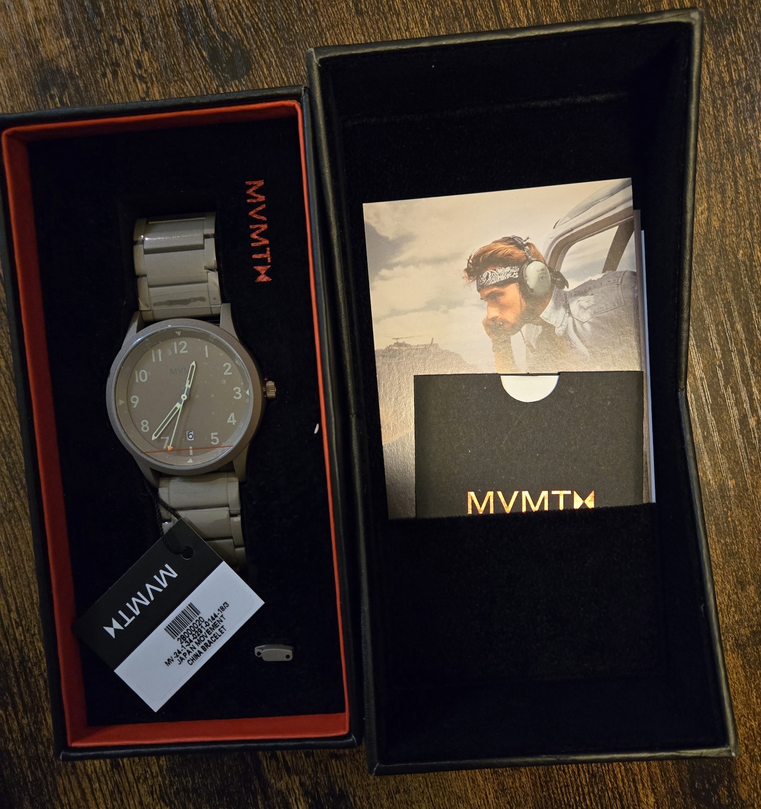 Mvmt Vert Field Sand Khaki Watch