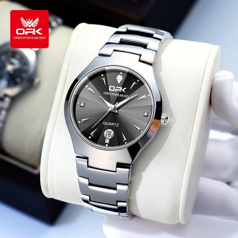 Stainless Steel Quartz Luminous Classic Business Men’s Watch