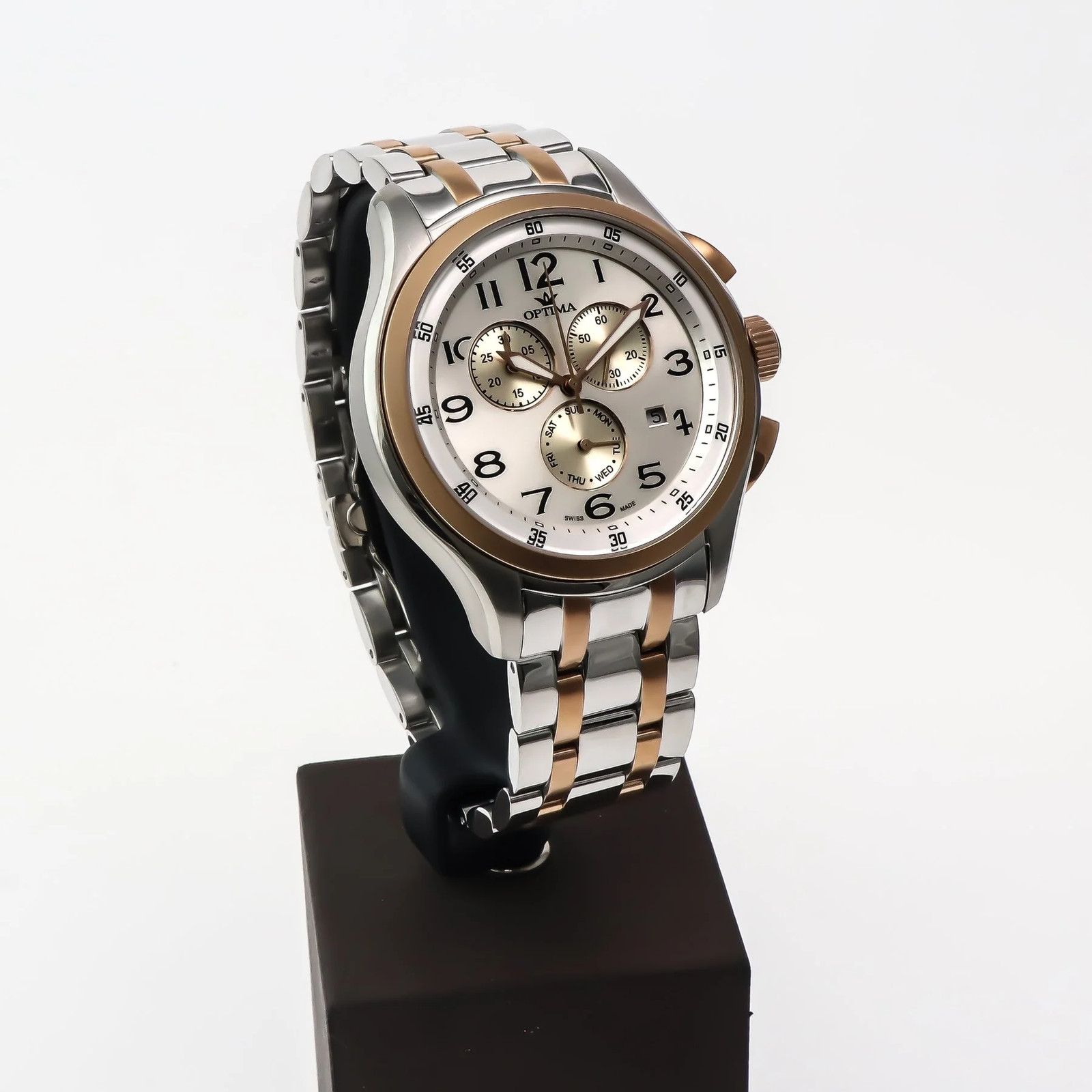 Optima – Swiss Chronograph – OSC376-SR-1 Swiss Ronda Quartz 44.15 mm OSC376 50