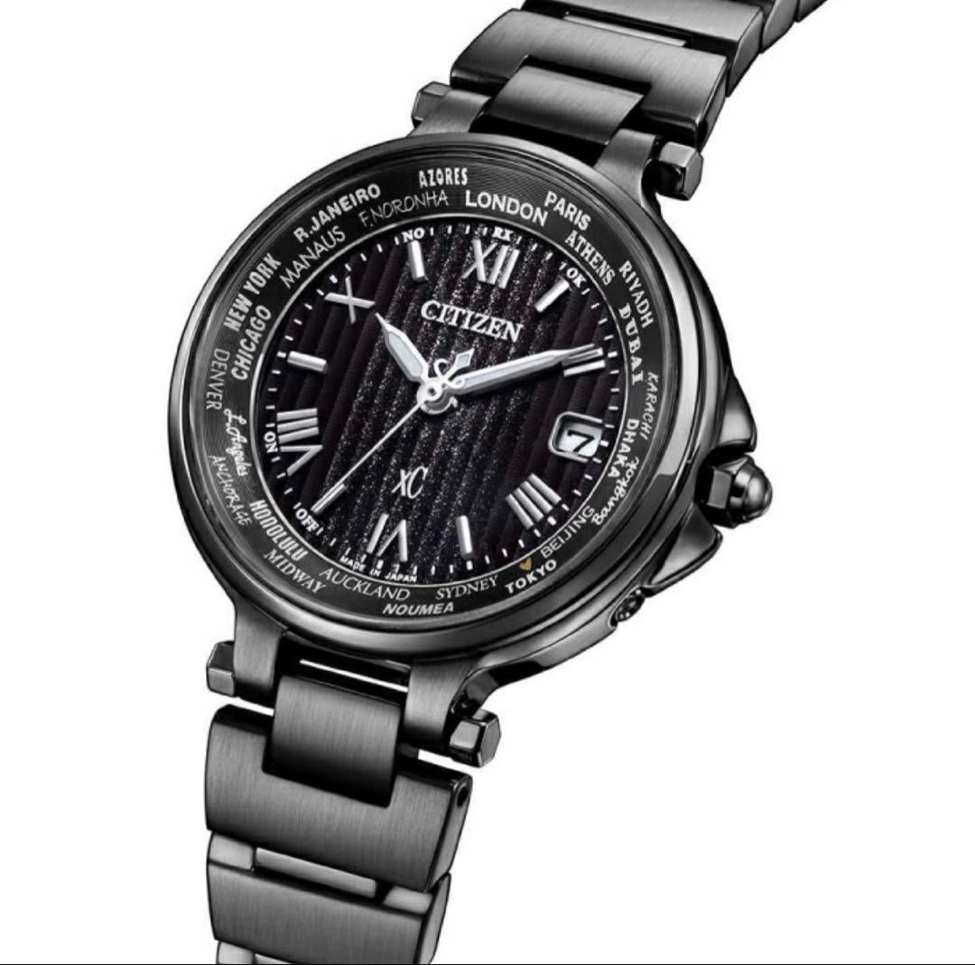 Citizen XC Light Powered Eco Drive Radio Wristwatch Limited Model All Black