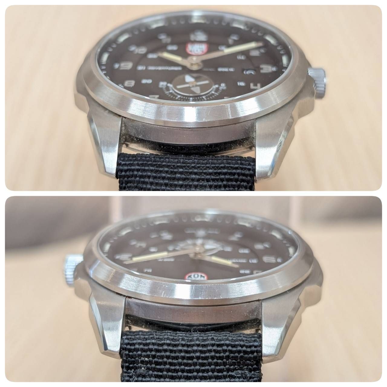 LUMINOX Atacama Adventure Field 1760 Series Black Dial Nylon Quartz Men’s Watch