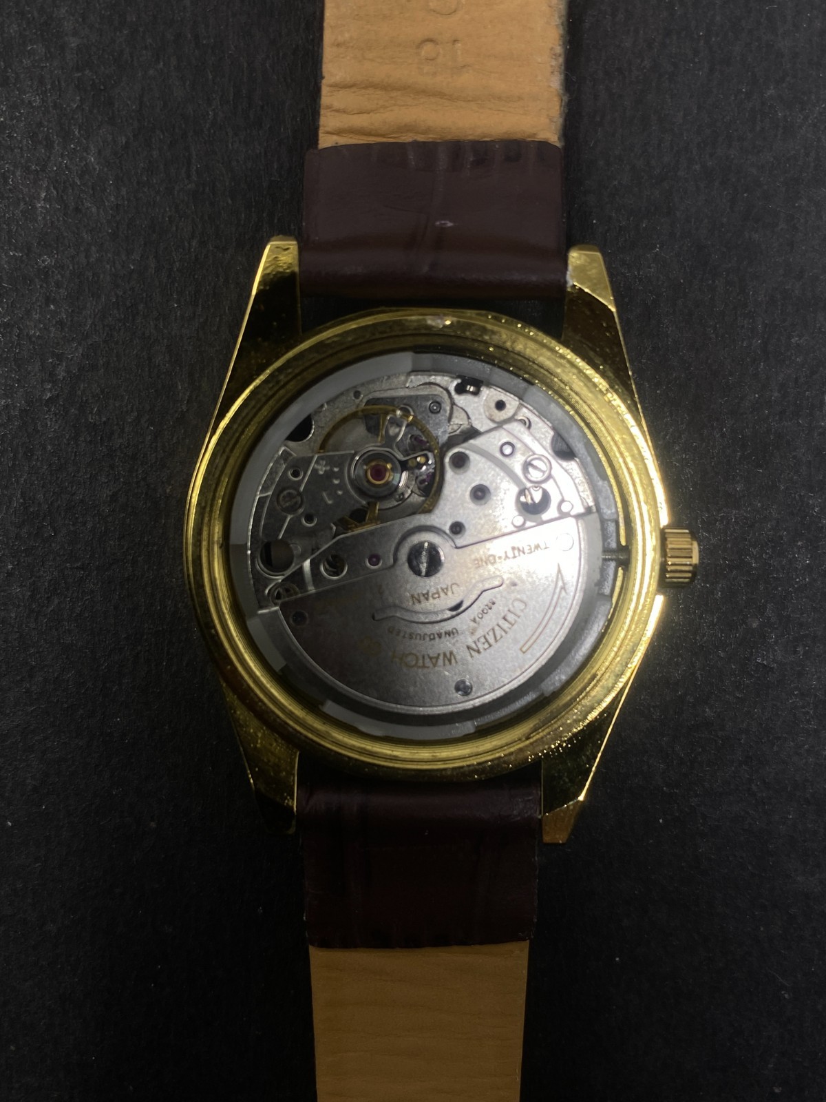 Vintage Citizen Automatic 8200A Japan Movement Day-Date Men’s Wrist Watch