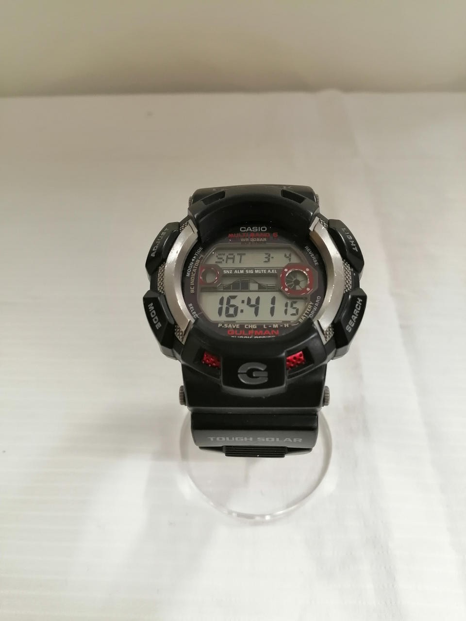 [A3S] Casio G-Shock Gulfman GW-9110 Black Solar Radio Digital Watch [t1x]