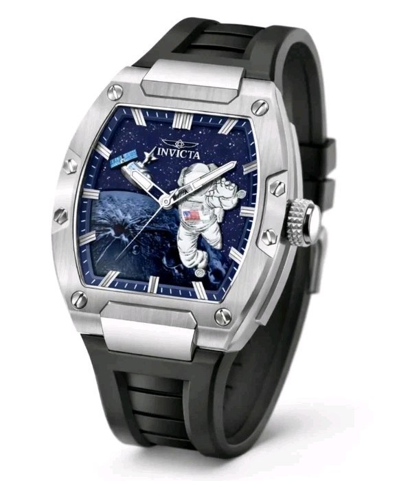 Invicta S1 Rally MoonLander Artemis ll USA Moon Expedition Men’s Watch 43mm