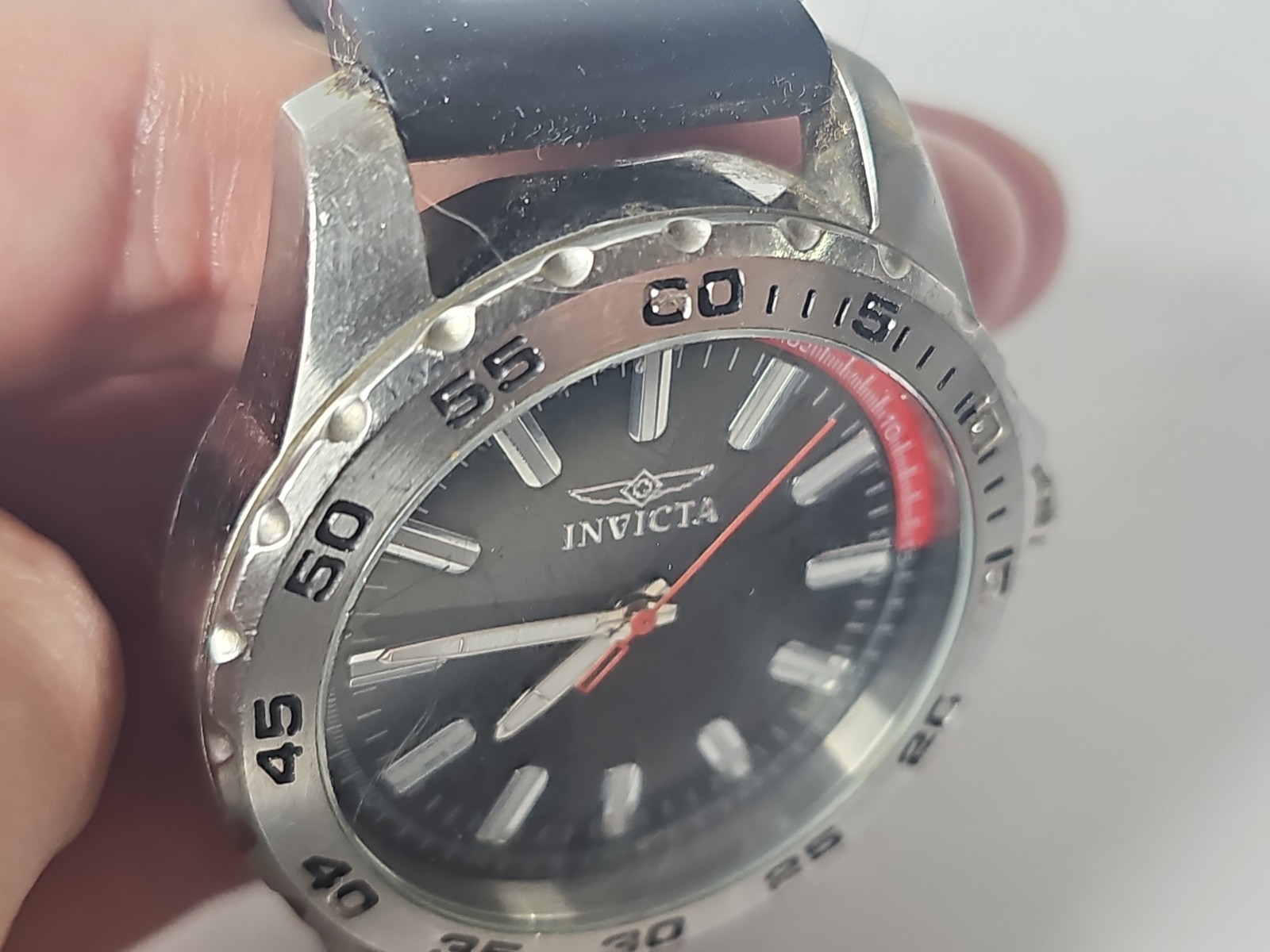INVICTA 14mm PRO DIVER MASTER OF THE OCEANS WATCH – TRITNITE NIGHT GLOW No 21855