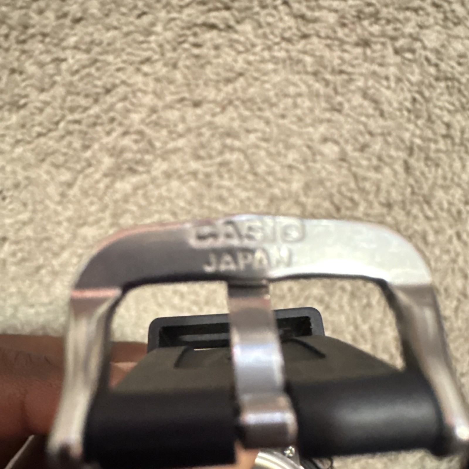 Casio G-SHOCK Carbon Core Guard Analog/Digital 200m Black Resin Band